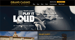 Desktop Screenshot of grandresortok.com